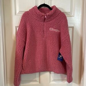 Champion Pink Sherpa Women's Sweater